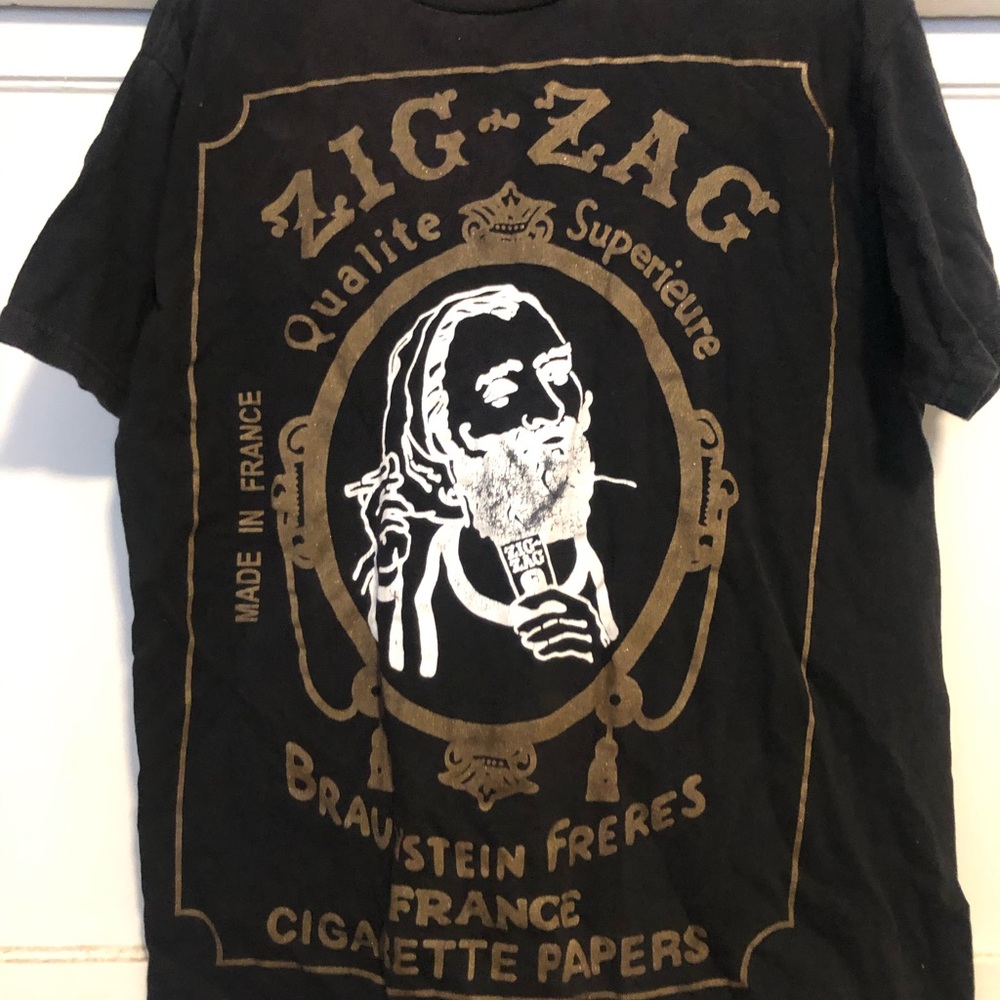 Zig Zag tee sz M